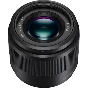 Panasonic H-H025ME-K Lumix G 25mm f/1.7 ASPH objektyvas - juodas