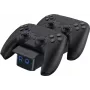 Venom Twin Docking Station, skirta PS5 DualSense valdikliams - juoda