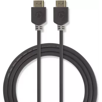 Nedis High Speed HDMI laidas su Ethernet 4K@60Hz 18 Gbps 7,5 m antracito spalvos