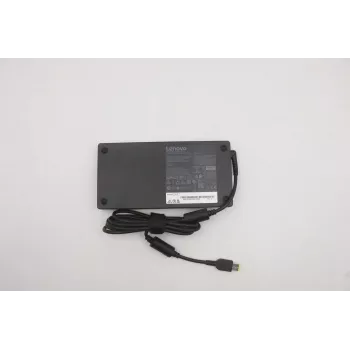 Lenovo 300W plonas kintamosios srovės adapteris - 19.5V 15.38A, 4 kontaktų DIN, juodos spalvos