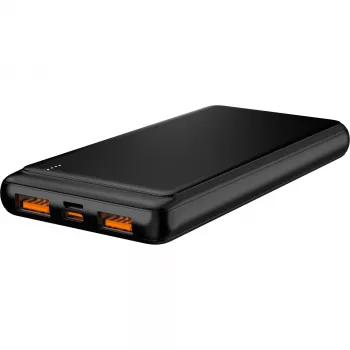 Denver PQC-10009 10000mAh 22.5W Power Bank juoda