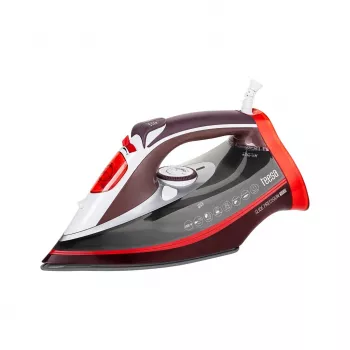 TEESA SLIDE PRECISION 3000 elektrinis lygintuvas su keraminiu padu, 3000 W, 450 ml talpa, garų stiprinimas 180 g/min, juoda/varinė