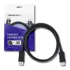 Qoltec DisplayPort 1.1 laidas, vyras į vyrą, 4K, 2m, juodas