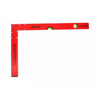 AWTOOLS vertikalus / horizontalus kampinis laikiklis 50x80cm | Tikslus plieninis dailidės kampainis