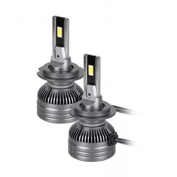 INNE A16-H7 90W 6000K HQ LED automobilio priekinio žibinto lemputė, 12000lm, CANBUS, IP67, pora