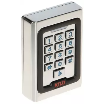 Cipher Lock ATLO-KRM-511 - autonominė prieigos kontrolės klaviatūra su 125KHz EM RFID skaitytuvu, IP68 atsparus vandeniui, 2000 vartotojų