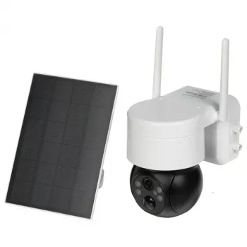 INNE saulės energija maitinama IP kamera su PIR jutikliu, lauko, 2K, 4G LTE, 10000mAh baterija