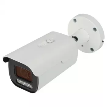 8MP 4K UHD Full-Color motorizuotas varifokalinis IP fotoaparatas su AI analitika, PoE, IP67, 2.7-13.5mm objektyvas