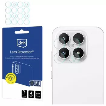 3mk Lens Protection kameros objektyvo apsauga, skirta Xiaomi 17 – 9H grūdintas stiklas, apsauga nuo pirštų atspaudų, be burbuliukų