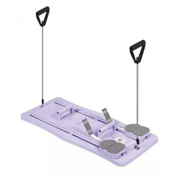 REBEL RBA-3069-PU Daugiafunkcis Pilateso fitneso rinkinys 9-in-1, violetinė