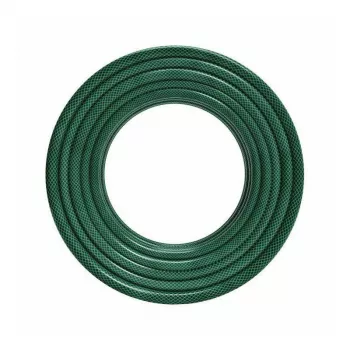 AWTOOLS AW70424 1/2 colio 25m 3 sluoksnių armuota PVC sodo žarna, 8 bar, atspari UV ir dumbliams, žalia