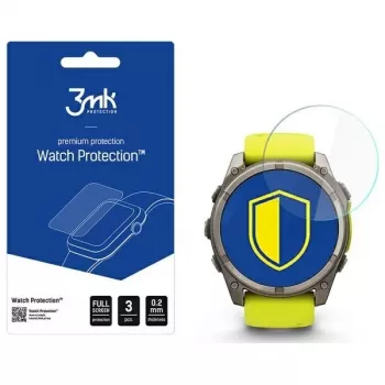 3mk FlexibleGlass hibridinis ekrano apsauginis stiklas, skirtas Garmin Fenix 8 Solar/Sapphire 51mm