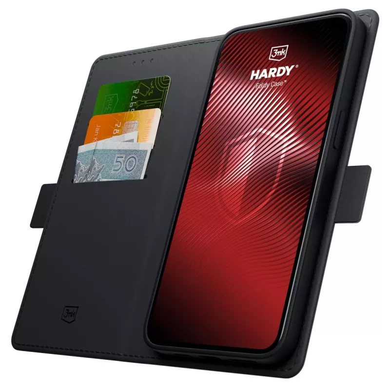 3MK PROTECTION Redmi Note 15 Pro+ 5G Hardy Foldy dėklas - juoda