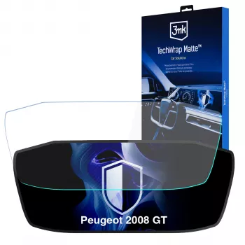 3MK PROTECTION Peugeot 2008 GT TechWrap matinė prietaisų skydelio apsauginė plėvelė