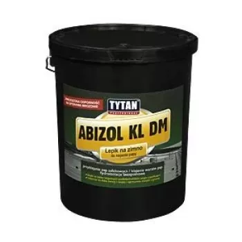 ABIZOL KL DM Titanium Mastic 9kg - guminė-bituminė hidroizoliacinė mastika