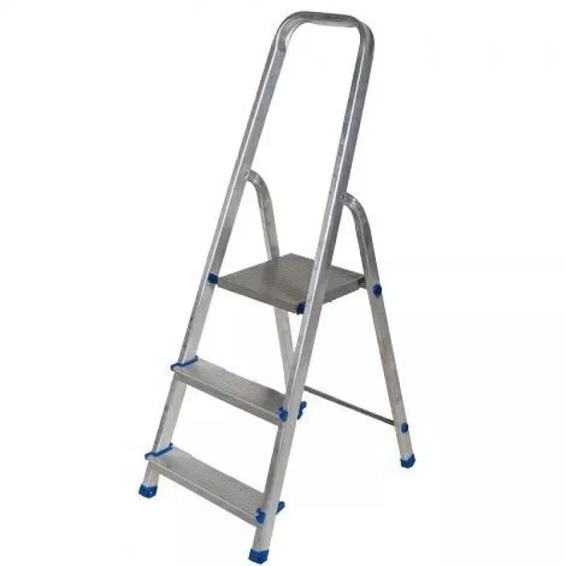 AWTOOLS AW23019 daugiafunkcinė šarnyrinė kopėčios 4x3 laipteliai aliuminės EN 131 150kg