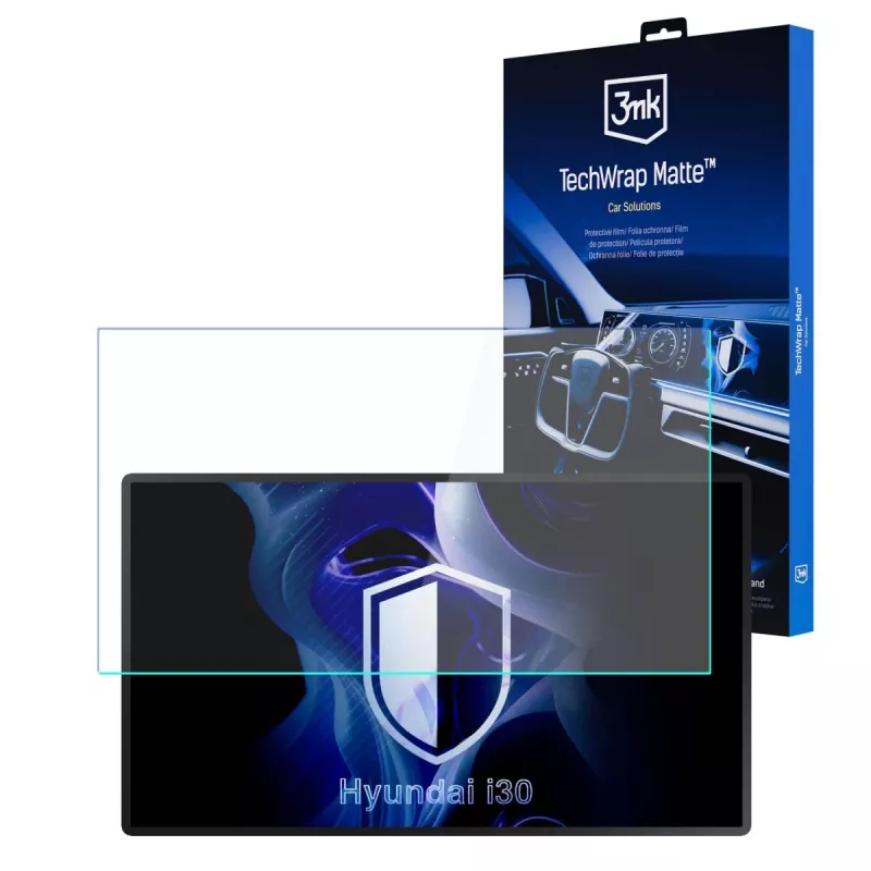 3MK PROTECTION Hyundai i30 (2023) - 3mk TechWrap matinio centrinio ekrano plėvelė