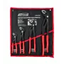 AWTOOLS 4 dalių reguliuojamų veržliarakčių rinkinys (7 col., 10 col., 12 col., 16 col.) su chromo vanadžio plienu ir ergonomiškomis rankenomis