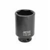 AWTOOLS AW38790BL 90 dalių chromvanadžio lizdų rinkinys su 1/4 colio, 3/8 colio, 1/2 colio reketais, prailginimais, antgaliais ir formuotu dėklu