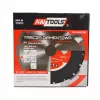 AWTOOLS AW45351 Deimantinis šlifavimo dubuo 125 mm turbo segmentas betonui, mūrui, akmeniui - sausas šlifavimas, 22,23 mm anga