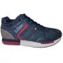 Lee Cooper vyriški laisvalaikio batai Navy Red LCJ-21-29-0642M