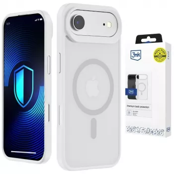 3MK Smoke MagCase, skirtas Apple iPhone Air - baltas