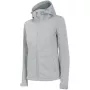Moteriška 4F Softshell striukė H4Z22 SFD350 šviesiai pilka melanž