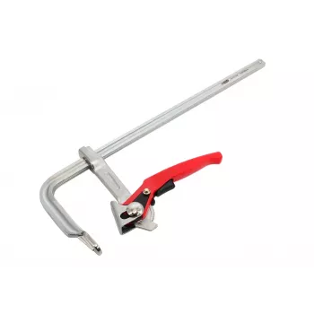 AWTOOLS Reketinis F tipo spaustuvas 120 x 500 mm (22 x 10,6 mm strypas) Sunkaus darbo greito atleidimo medienos apdirbimo spaustuvas