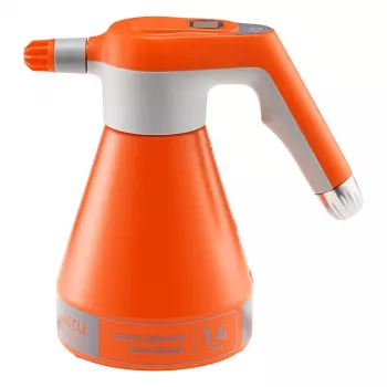 KWAZAR ACCU 1.4L belaidis sodo purkštuvas – įkraunamas, reguliuojamas žalvarinis antgalis, 2,5 bar, ergonomiškas