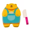LEAN TOYS vaisių ir daržovių pjaustymo lentelė su peiliu, edukaciniai aksesuarai vaikams