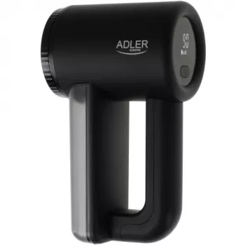 Adler AD 9617 audinių skutiklis su LCD ekranu, 3 greičiai, įkraunamas 3,7 V 2000 mAh ličio jonų akumuliatorius, USB įkrovimas, 5 W, juodos spalvos