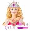 LEAN TOYS Beauty Fashion stiliaus galva lėlė su aksesuarais, šviesiais plaukais, 25 cm, vaikams nuo 3 m.