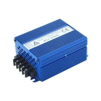AZO Digital PU-250 24V 250W IP21 nuolatinės srovės keitiklis (DC-DC) įtampai didinti, 10-20 VDC įėjimas