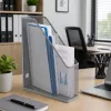 LEAN metalinis biuro organizatorius dokumentams ir aplankams, vertikalus, sidabrinis, A4