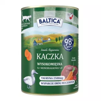 BALTICA Smaki Regionów Suaugusių kačių ėdalas su antiena 400g
