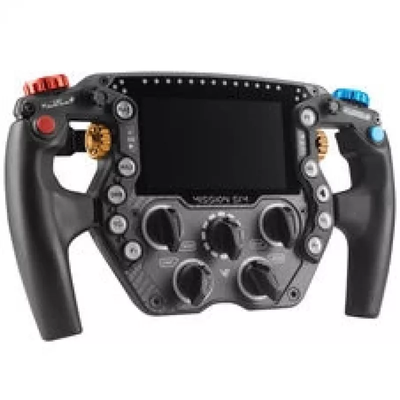 VPG Sim Mission Sim Racing vairas, 5 colių jutiklinis ekranas, ARGB, 290mm - juodas