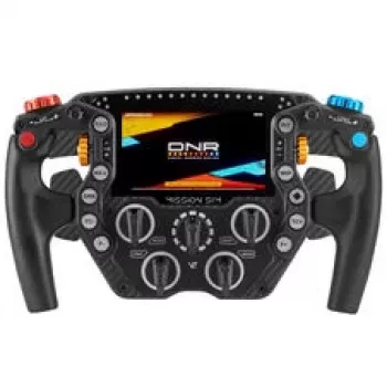 VPG Sim Mission Sim Racing vairas, 5 colių jutiklinis ekranas, ARGB, 290mm - juodas