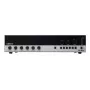 AUDAC COM12MK2 120W PA maišytuvas stiprintuvas su 100V/70V/4Ω išėjimais, 2 mik./3 linijos įėjimais, prioritetu ir fantominiu maitinimu, 2U stelažo montavimas, juoda