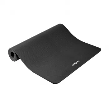 REBEL ACTIVE NBR mankštos kilimėlis 190x100x1,5 cm juodas - Joga, Pilatesas, Fitnesas