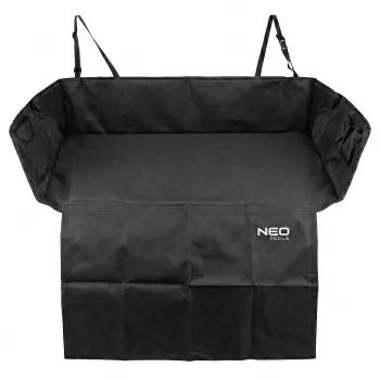 NEO TOOLS 11-474 Universal bagažinės apsauginis kilimėlis automobiliams, visureigiams ir universalams, vandeniui atsparus, nešvarumams ir įbrėžimams atsparus, juodas, 145 x 120 cm