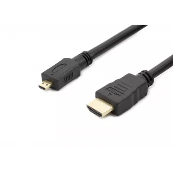 Accura HDMI į Micro HDMI laidas 1,8 m 4K didelės spartos su Ethernet juodos spalvos