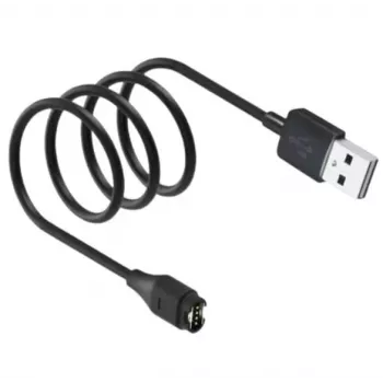 Beline USB-A įkrovimo laidas, skirtas Garmin išmaniesiems laikrodžiams, 1m, juodas