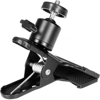 Camrock BH-1 universalus spaustukas su mini rutuline galvute, keliamoji galia 1 kg, aliuminis (CR2158)