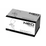 NEO Tools 14-700 Pneumatinis pūtimo pistoletas su 1/4 colio greitąja mova, 10 barų maksimalus slėgis, aliuminio korpusas, plieninis antgalis, ergonomiškas svirtinis gaidukas, integruota pakabinimo kilpa
