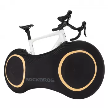 Rockbros D95 elastingas dviračio dangtis 26-29 colių dviračiams, 700C, juodas