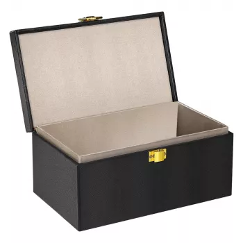 Wozinsky RFID signalus blokuojanti bekontakčio rakto dėžutė 19x12x9 cm - juoda