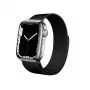 Crong Milano Steel - nerūdijančio plieno dirželis, skirtas Apple Watch 44/45/46/49 mm (juodas)