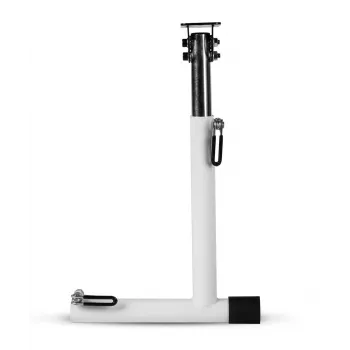 Wheel Stand Pro RGS DD White lenktyninio vairo stovas, skirtas Direct Drive vairų sistemoms
