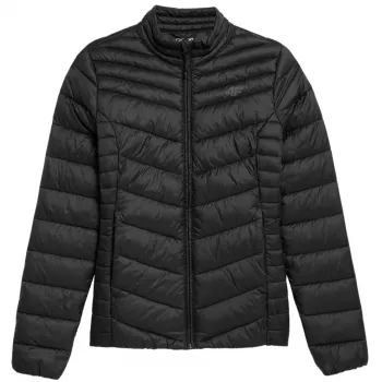 Moteriška pūkinė striukė 4F F094 Deep Black 4FSS23TDJAF094 20S