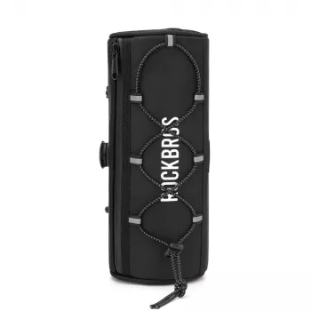 ROCKBROS TL002 ROAD TO SKY vandeniui atsparus vairaračio krepšys 1,5 L - juoda